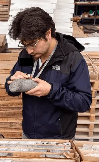 imagen de logueo geológico